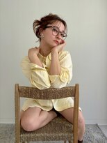 ビーヘアー 近鉄八尾店(Bee.hair)&nbsp;ウルフパーマ 天使の羽バング