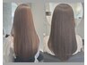 【30代からの髪質変化*】カット+OLAPLEX縮毛矯正+髪質改善トリートメント