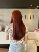 ヘアサロン ビビット 志紀店(VIVIT)&nbsp;暖色系カラー
