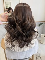レンジヘアー(lange hair) ブラウンカラー【鈴鹿/津/ブリーチなし/髪質改善】