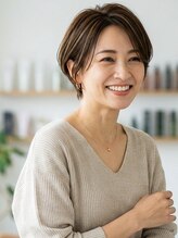 ソーエン バイ ヘッドライト 横須賀中央(soen by HEADLIGHT)&nbsp;オーダー増加中☆ショート×ハイライト　20代30代40代50代