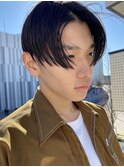 メンズ◎ビジネスショートツーブロック韓国風コンマヘア◎本厚木