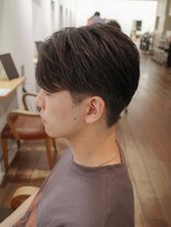 メイクス メンズ 表参道 原宿(MAKE'S men's)&nbsp;刈り上げセンターパート/波巻きツイストスパイラル/表参道