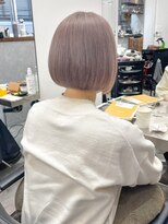 ミラ 新宿(MILA)&nbsp;グランマッシュ/ベージュピンク/ショート/ヘイリーボブ/新宿