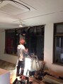 ヘアーサロン グラブ(hair Salon grab)&nbsp;差し入れもってきただけなのに、夜まで手伝うハメに