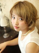 モニカ 横須賀中央店(Monica)&nbsp;巻き髪ショートボブｘプラチナシルバーで冒険！