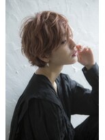 ミエル ヘア 新宿(miel hair)&nbsp;10代 20代 30代 40代/ミルクティーピンク/デザインカラー