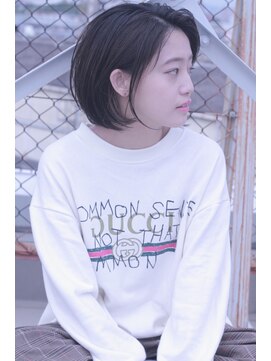 フロート 小阪店(float) 耳掛けで見えるインナーカラー