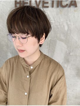 ヘルベチカ・ヘア(Helvetica hair) [helvetica hair] Nudy short