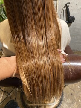 アティック ヘアーデザインアンドリラクゼーション(attic hair design&relaxation) 髪質改善　4回目