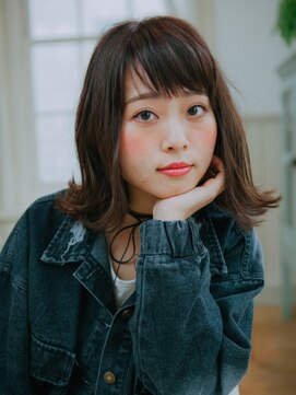 ヘアー＆メイク ルナルナ 明和店　HAIR＆MAKE LUNA LUNA クラシカル×ツヤボブ