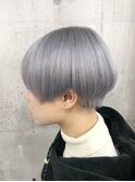【MIRAC町田店河原崎】ホワイトシルバーショート