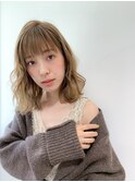 大人かわいいランダム波巻き×束バング【灘区/六甲道】