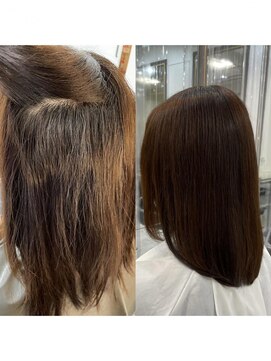 エスカーラ 表参道(THE ESCALA) 髪質に合わせた配合での髪質改善縮毛矯正！