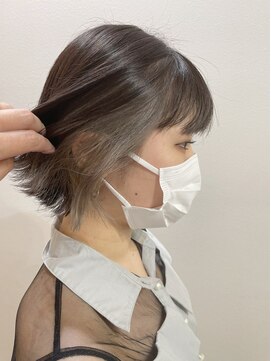 グーフィートーキョー 銀座(Goofy Tokyo) イヤリングカラー/インナーカラーナチュラルモード/アースグレー