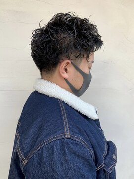 ロダット 横浜(LODAT by little) ツーブロック×スパイラル【LODAT横浜】