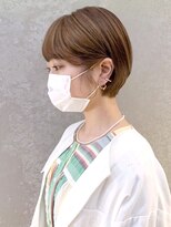 アイティー バイ アルバム 中野店(IT by ALBUM) ショートボブ_ショコラベージュボブルフベビーバング_ba342981