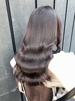 ロンド ルージュ 銀座店(Lond rouge) 艶髪チェリーブラウンくびれヘア