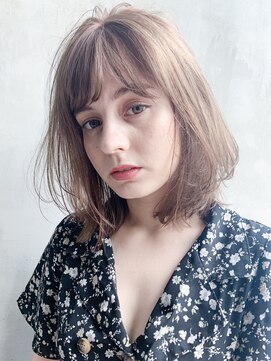 アイティーバイアルバム 下北沢店(IT by ALBUM) ナチュラルカール_くびれヘアツートンカラーアースカラー_7789