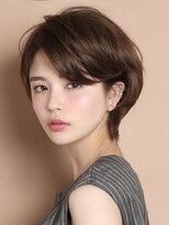 ロビー 表参道(ROBBY)&nbsp;ショートボブ/前下がり/前髪長め/30代・40代/ワンカールパーマ