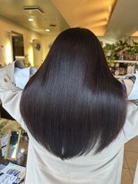 クライブ ヘアー 千葉中央店(CRiB hair) ピコトリ酸熱融合カラートリートメント(ピンクブラウン)