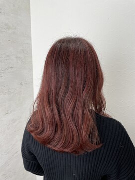 シエル 立川店(CIEL) ピンクレッド×ロング【CIEL×maki】