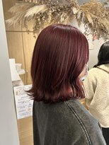 アヴァンス 京橋店(AVANCE)&nbsp;切りっぱなしボブ×ちぇりーれっと
