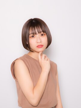 ケイ(KK) ミニボブ【縮毛矯正/髪質改善/酸性ストレート】