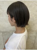 切りっぱなしボブ/ボブ/ショートボブ
