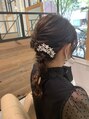 リリア(LILIA.) 結婚式などのヘアセットもおまかせください♪