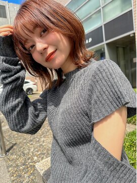 エース (ACE) 【ACE】くびれボブ×ブラウンベージュ