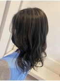 目立ち過ぎない細めコントラストハイライト