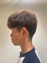 ソイクフ 高田馬場店(SOY-KUFU) MEN'SHAIRマッシュパーマアッシュブラック