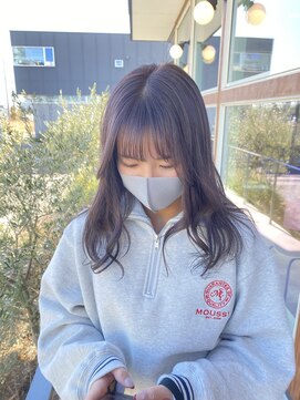 エムサロン 元総社(emusalon) 【Yuuka】透け感たっぷりラベンダー