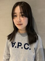 ソイリウム 下北沢(soi rium)&nbsp;ストレートで大人っぽく。