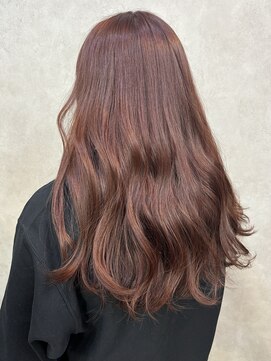 オルソーヘアー(orso hair) orsohair x 柔らかピンクベージュ