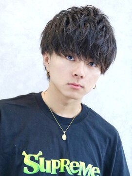 クロト 福岡本店(KUROT) ツーブロックマッシュ流行束感韓流爽やかメンズショート