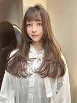 サイン 渋谷(SIGN)&nbsp;ザクザクレイヤーカット巻き方簡単ロング韓国アイドル表参道渋谷