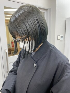 ヴェルダ 池袋店(verda) オリーブグレージュ×ボブ