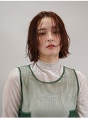くせっ毛パーマxラインボブ
