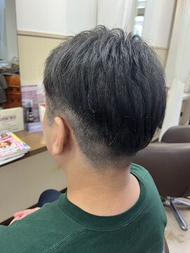 コアフィールフィス(COIFFURE fils) 《見附　今町》大人メンズ　ツーブロ　オールバック