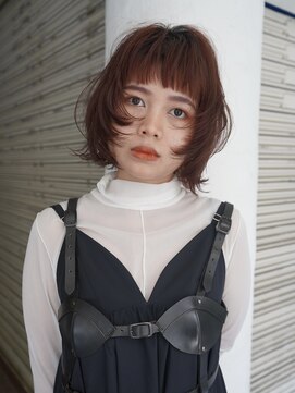 ラーナー(LONER) ニュアンスカラー×ウルフヘア【LONER神戸三宮】