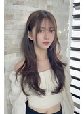 ハッシュカット☆キレイめレイヤーカット★ レイヤーロング
