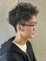 ニアウ 太田店(Niau)&nbsp;メンズナチュラルショートソフトツイストスパイラルパーマ