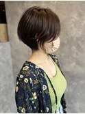 フェミニンブラウン【大人ショート】