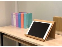 パークサイドジュン(Parkside June)の雰囲気（タブレットでお好きな雑誌を見放題）