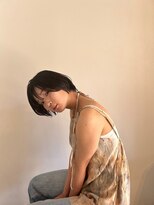 キオク(KIOKU)&nbsp;ショートボブ　アッシュグレー　レイヤーボブ　【騎射場/荒田】