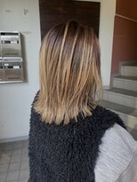 コレットヘアー ザモリオカ(Colette HAIR the MORIOKA)&nbsp;♪ハイライト×外はねボブ