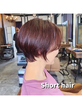 ベレッタ ネヤガワ(veretta. neyagawa) ひし形シルエット/ハンサムショート/小顔カット/丸みショート