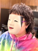 コマ(coma) 【coma中野】ウルフパーマ｜フェイスレイヤー|ショートバング